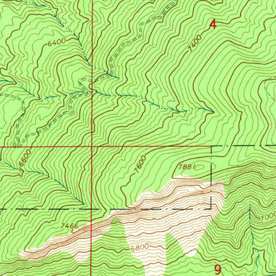 United States Geological Survey Ephraim, UT (1966, 24000-Scale) digital map