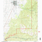 United States Geological Survey Ephraim, UT (2001, 24000-Scale) digital map