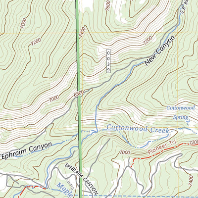 United States Geological Survey Ephraim, UT (2023, 24000-Scale) digital map