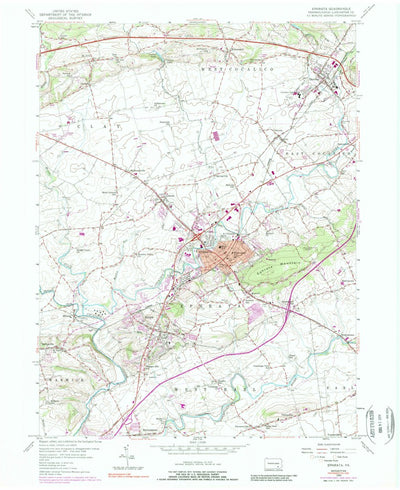 United States Geological Survey Ephrata, PA (1956, 24000-Scale) digital map