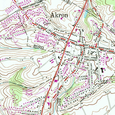 United States Geological Survey Ephrata, PA (1956, 24000-Scale) digital map