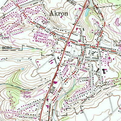 United States Geological Survey Ephrata, PA (1992, 24000-Scale) digital map