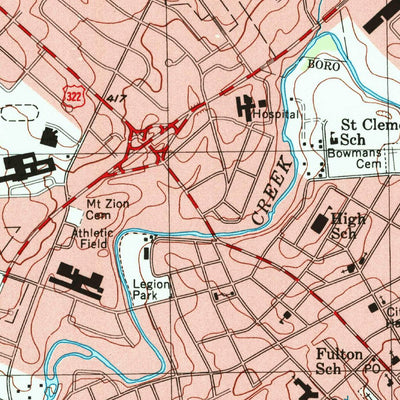 United States Geological Survey Ephrata, PA (1999, 24000-Scale) digital map
