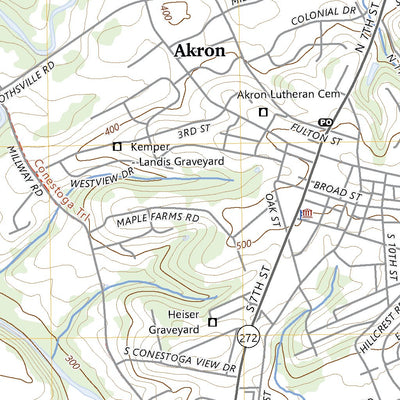 United States Geological Survey Ephrata, PA (2023, 24000-Scale) digital map