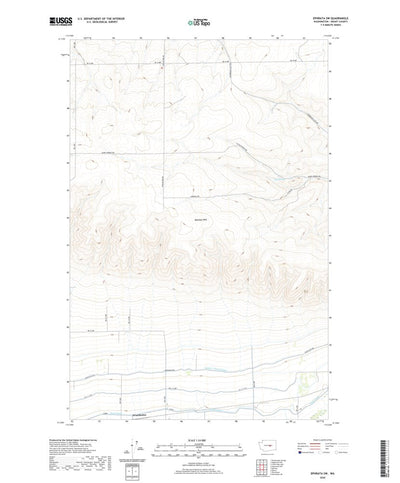 United States Geological Survey Ephrata SW, WA (2020, 24000-Scale) digital map