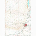 United States Geological Survey Ephrata, WA (1956, 62500-Scale) digital map