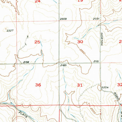 United States Geological Survey Ephrata, WA (1956, 62500-Scale) digital map