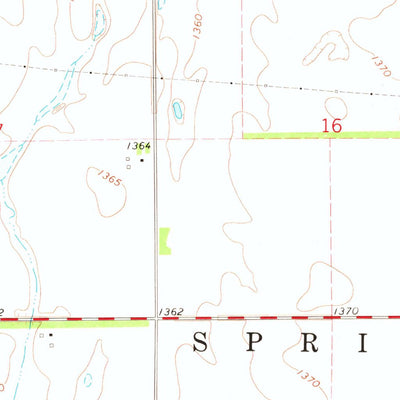 United States Geological Survey Epiphany, SD (1973, 24000-Scale) digital map