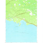 United States Geological Survey Epoufette, MI (1964, 24000-Scale) digital map