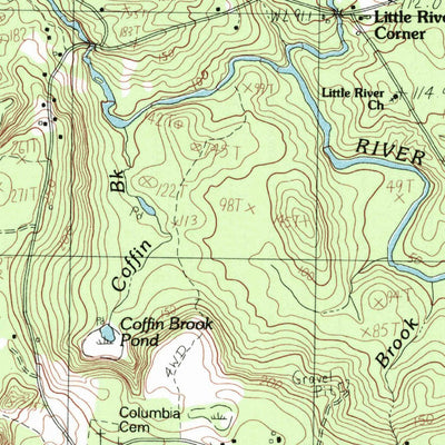 United States Geological Survey Epping, ME (1984, 24000-Scale) digital map