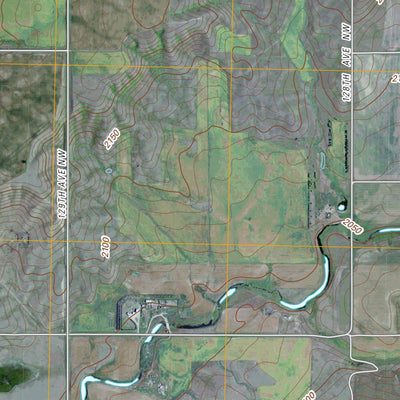 United States Geological Survey Epping NW, ND (2011, 24000-Scale) digital map