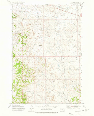 United States Geological Survey Epsie, MT (1973, 24000-Scale) digital map