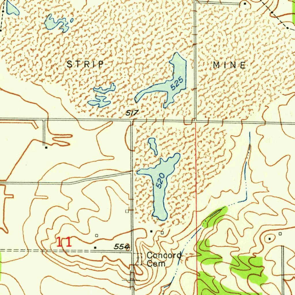 Epsom, IN (1957, 24000-Scale) Map by United States Geological Survey ...