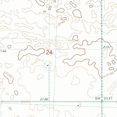 United States Geological Survey Epworth SE, ND (1981, 24000-Scale) digital map
