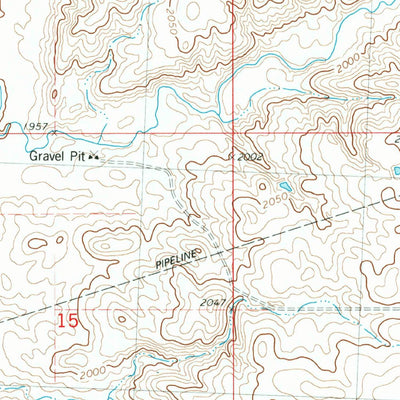 United States Geological Survey Epworth SE, ND (1981, 24000-Scale) digital map