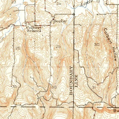 United States Geological Survey Equality, IL (1916, 62500-Scale) digital map