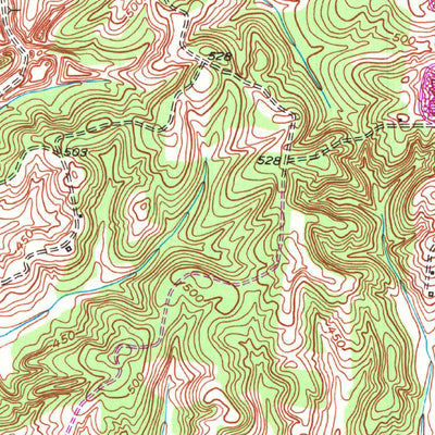 United States Geological Survey Equality, KY (1952, 24000-Scale) digital map