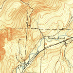 United States Geological Survey Equinox, VT (1896, 62500-Scale) digital map