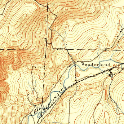 United States Geological Survey Equinox, VT (1896, 62500-Scale) digital map
