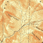 United States Geological Survey Equinox, VT (1896, 62500-Scale) digital map