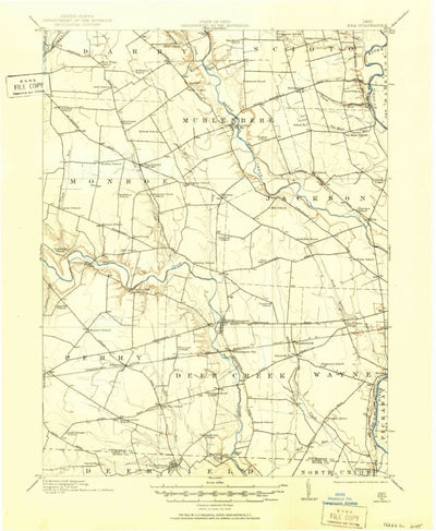 United States Geological Survey Era, OH (1911, 62500-Scale) digital map
