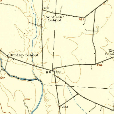 United States Geological Survey Era, OH (1911, 62500-Scale) digital map