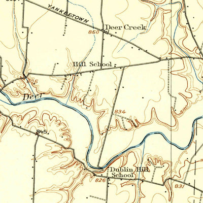 United States Geological Survey Era, OH (1911, 62500-Scale) digital map