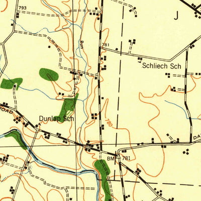 United States Geological Survey Era, OH (1943, 62500-Scale) digital map