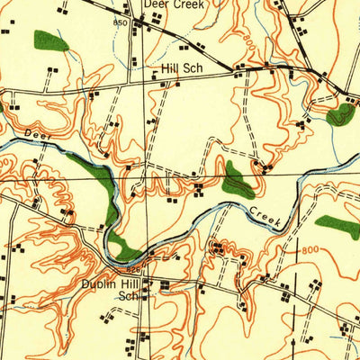 United States Geological Survey Era, OH (1943, 62500-Scale) digital map