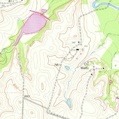 United States Geological Survey Era, TX (1961, 24000-Scale) digital map