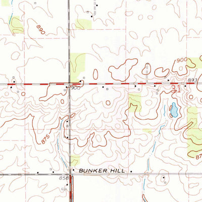 United States Geological Survey Erastus, OH (1960, 24000-Scale) digital map