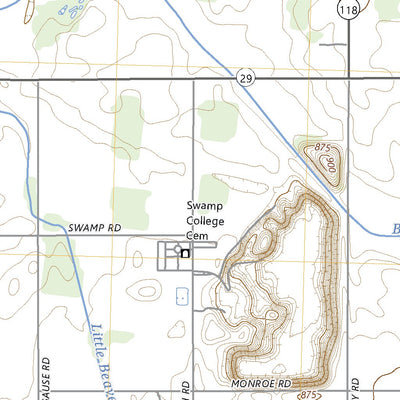United States Geological Survey Erastus, OH (2023, 24000-Scale) digital map
