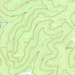 United States Geological Survey Erbacon, WV (1967, 24000-Scale) digital map