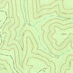 United States Geological Survey Erbacon, WV (1967, 24000-Scale) digital map