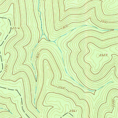 United States Geological Survey Erbacon, WV (1967, 24000-Scale) digital map