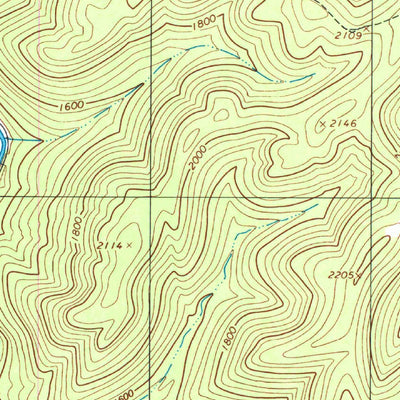 United States Geological Survey Erbacon, WV (1997, 24000-Scale) digital map
