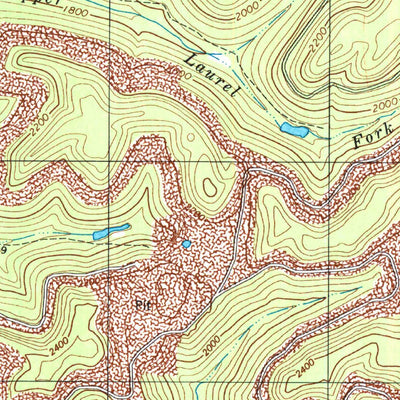 United States Geological Survey Erbacon, WV (1997, 24000-Scale) digital map