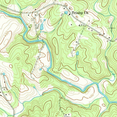 United States Geological Survey Erect, NC (1968, 24000-Scale) digital map