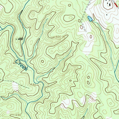 United States Geological Survey Erect, NC (1994, 24000-Scale) digital map