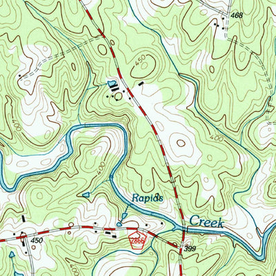 United States Geological Survey Erect, NC (1994, 24000-Scale) digital map