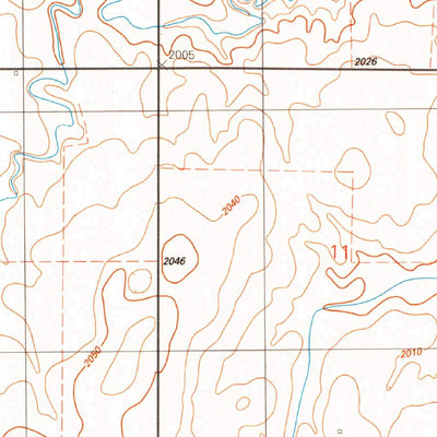 United States Geological Survey Erick, OK (1989, 24000-Scale) digital map