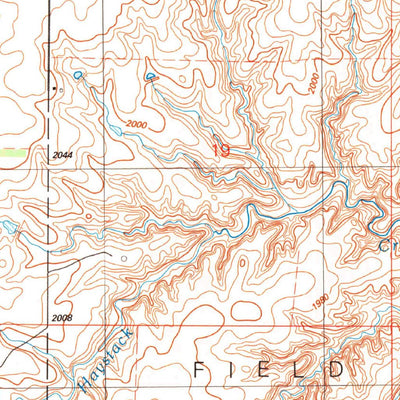 United States Geological Survey Erick, OK (1989, 24000-Scale) digital map
