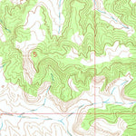 United States Geological Survey Erickson-Kent Ranch, WY (1963, 24000-Scale) digital map