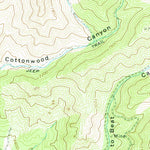 United States Geological Survey Erickson Knoll, UT (1971, 24000-Scale) digital map