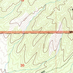 United States Geological Survey Erickson Knoll, UT (1998, 24000-Scale) digital map