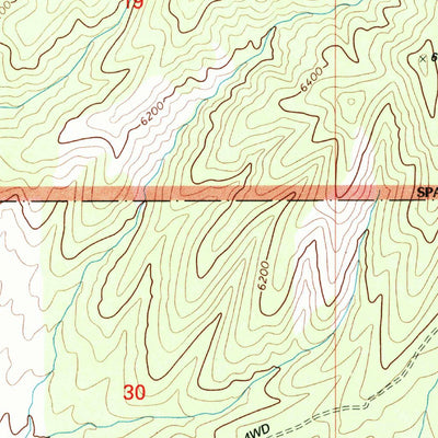 United States Geological Survey Erickson Knoll, UT (1998, 24000-Scale) digital map