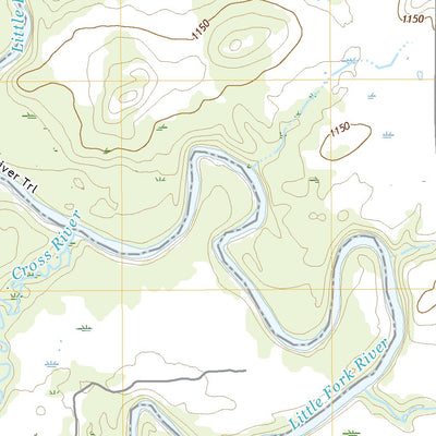United States Geological Survey Ericsburg SW, MN (2022, 24000-Scale) digital map
