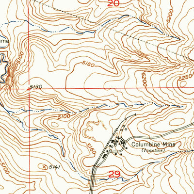 United States Geological Survey Erie, CO (1950, 24000-Scale) digital map