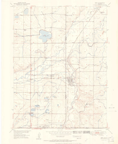 United States Geological Survey Erie, CO (1951, 24000-Scale) digital map