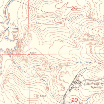 United States Geological Survey Erie, CO (1951, 24000-Scale) digital map